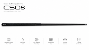 Carbon Shaft Competition Cue CS08