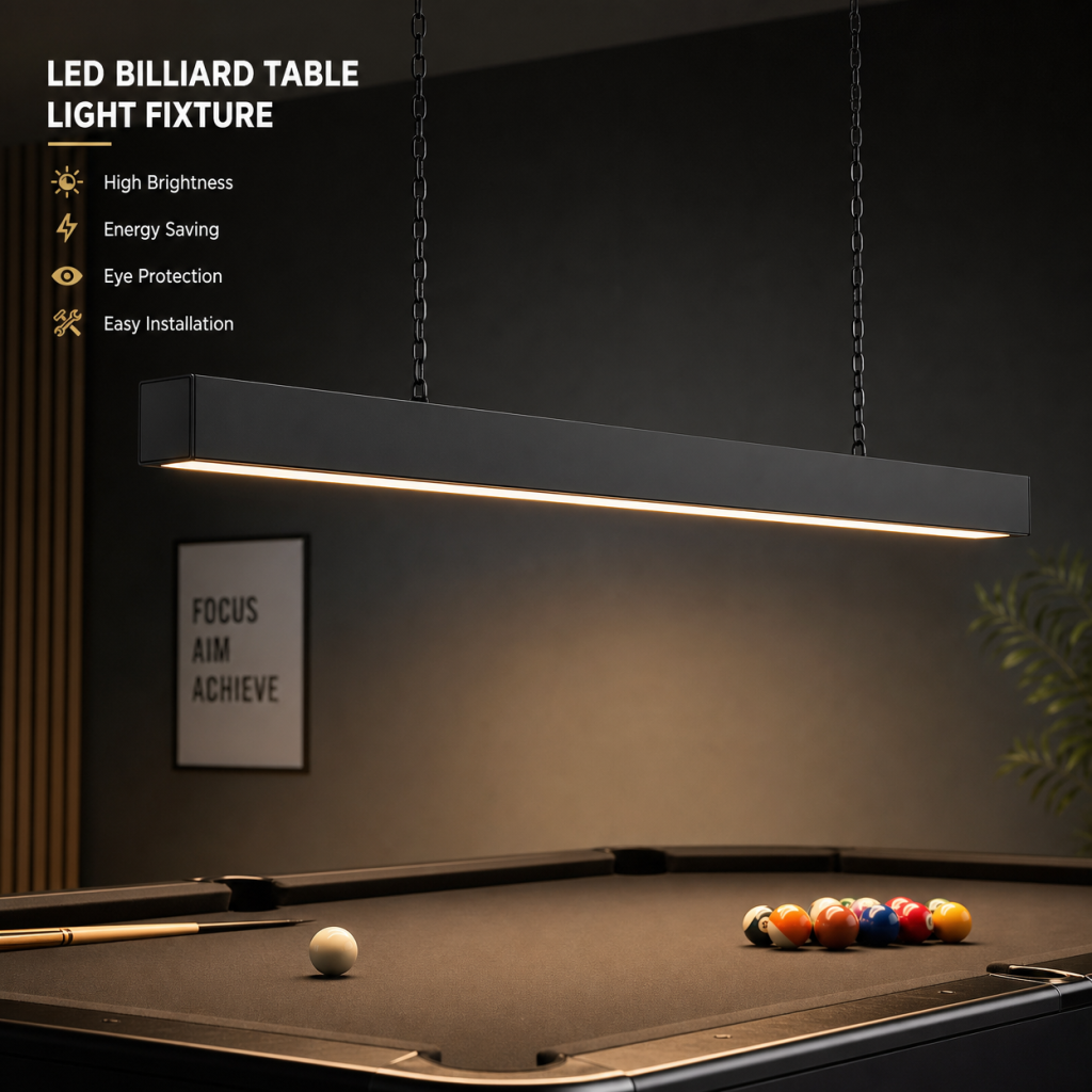 LED Billiard Table Light Fixture